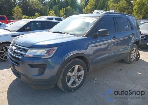 2018 Ford Explorer из США, поврежденный, VIN 1FM5K7BH1JGC42490